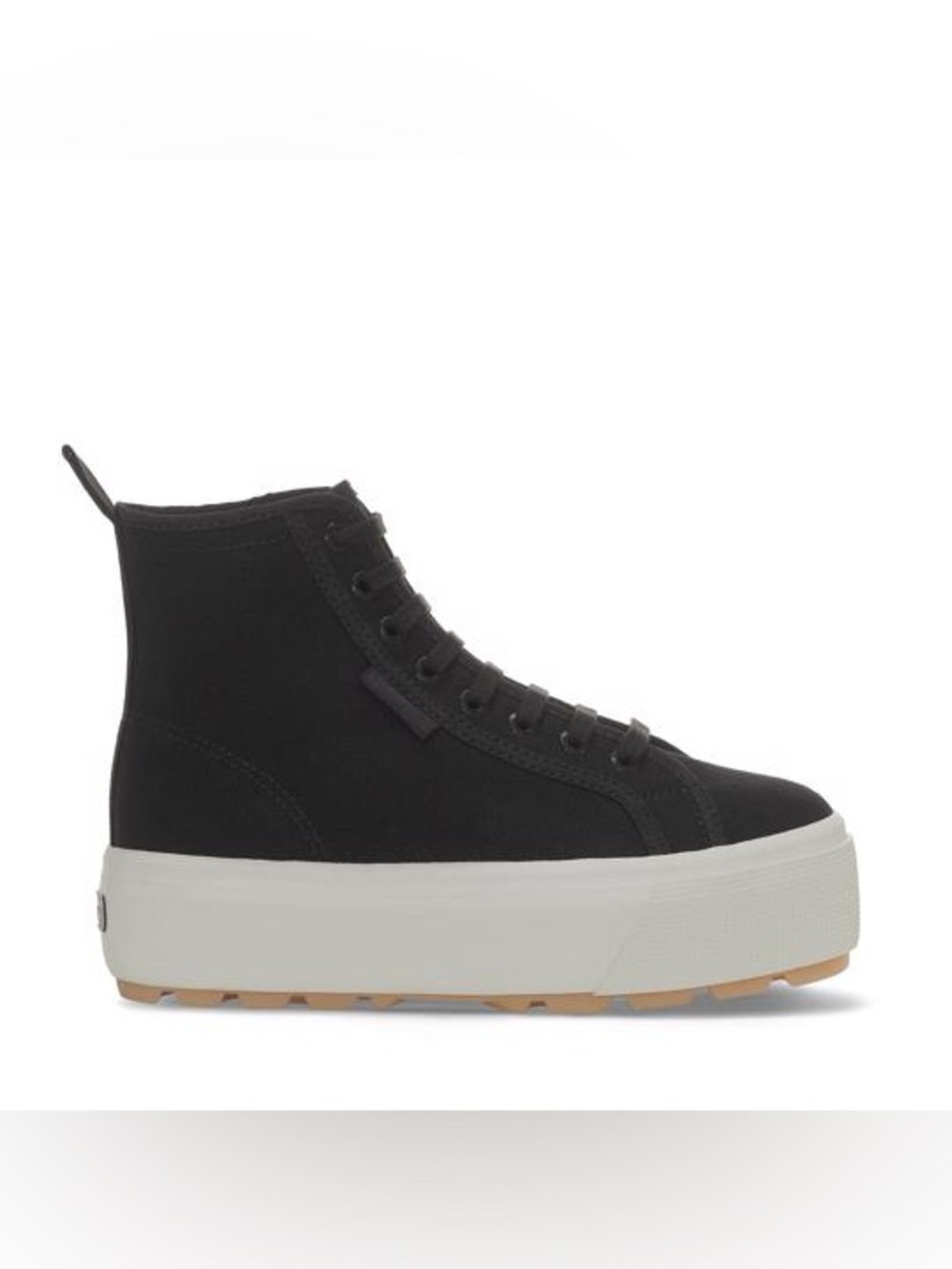 NEW SuperGA 2708 Hi Top Tank Sneaker in Black Bristol For Women's Size 7